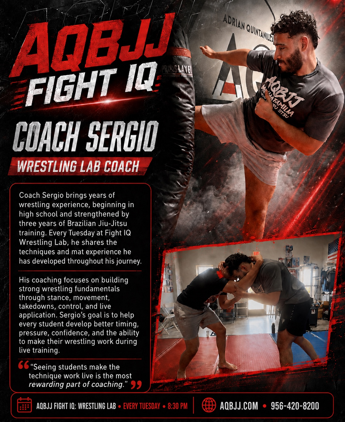 Sergio “Serg” coaching profile
