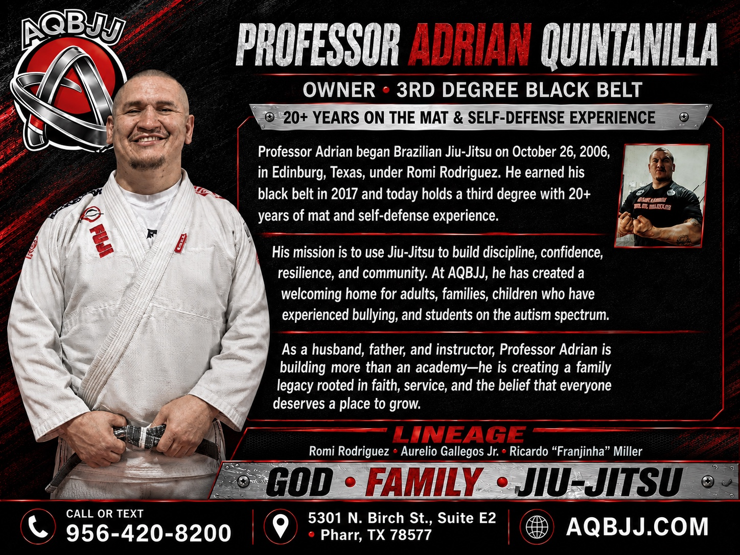 Adrian Quintanilla coaching profile